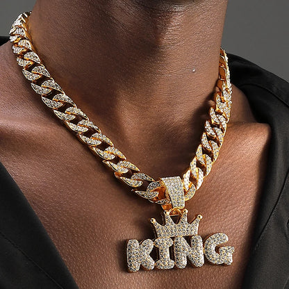 Collar KING Rey Hip Hop